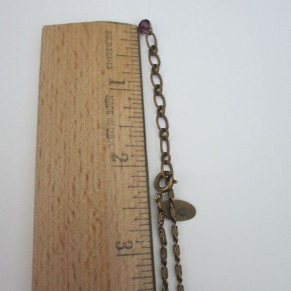 Vintage Liz Palacios' Purple/Red Swarovski Crystal - Picture 7 of 7